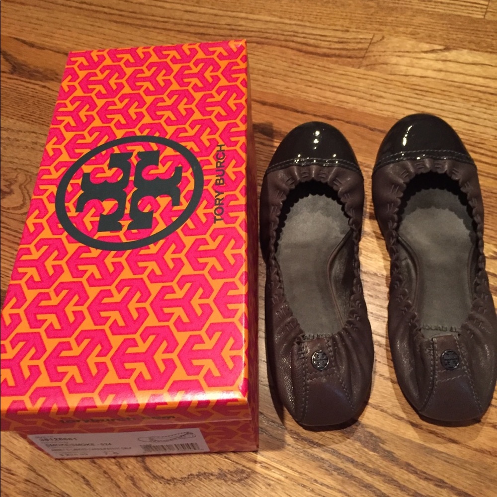 Tory Burch Abbey flats - worn once